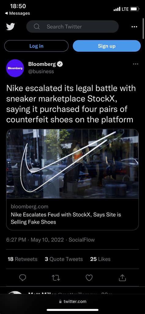 fake news nike|Nike Escalates StockX Feud, Says Site Is Selling Fake Shoes .